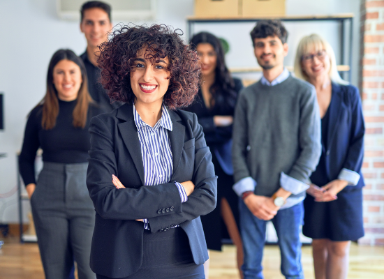 group of diverse professional people group of diverse professional people