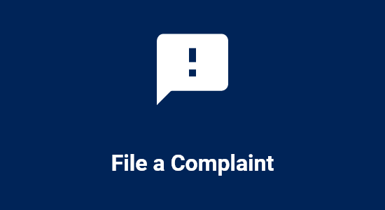 file a complaint tile